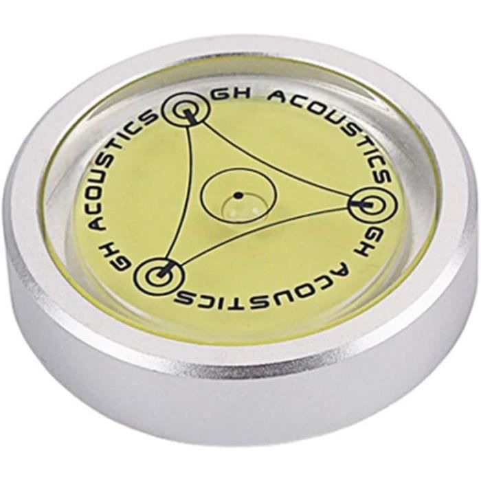 Stabilisateur Disque 33 45 Tours Adaptateur Centreur Stabilisateur Pour Disque Vinyle 33/45 Tours - PLA Blanc, Design Christ Rédempteur Rio Accessoire Audiophile Design