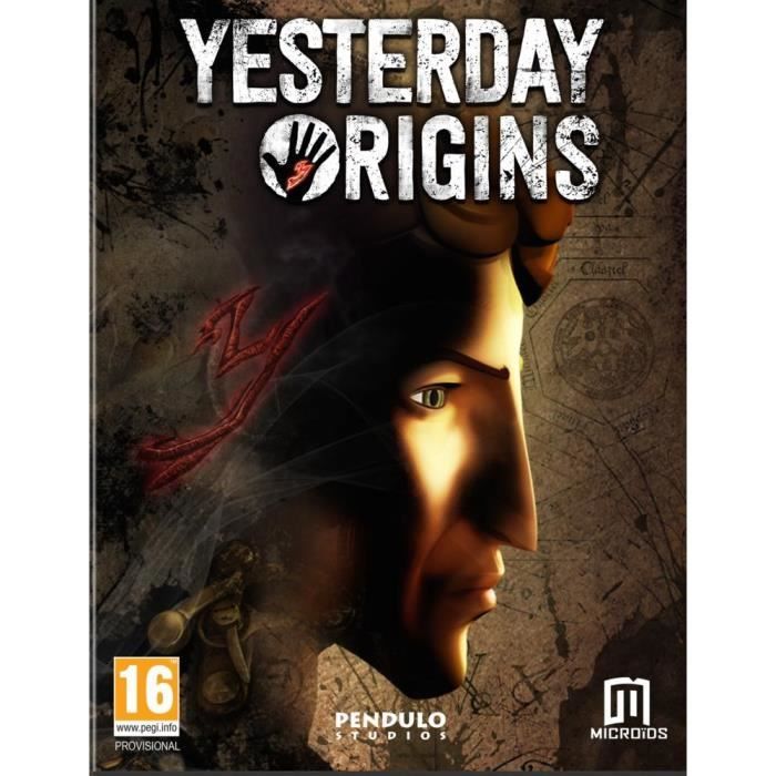 Just For Games Yesterday Origins Jeu PC