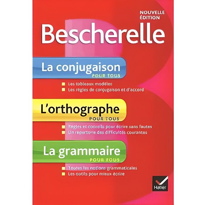Bescherelle français - Cdiscount Librairie