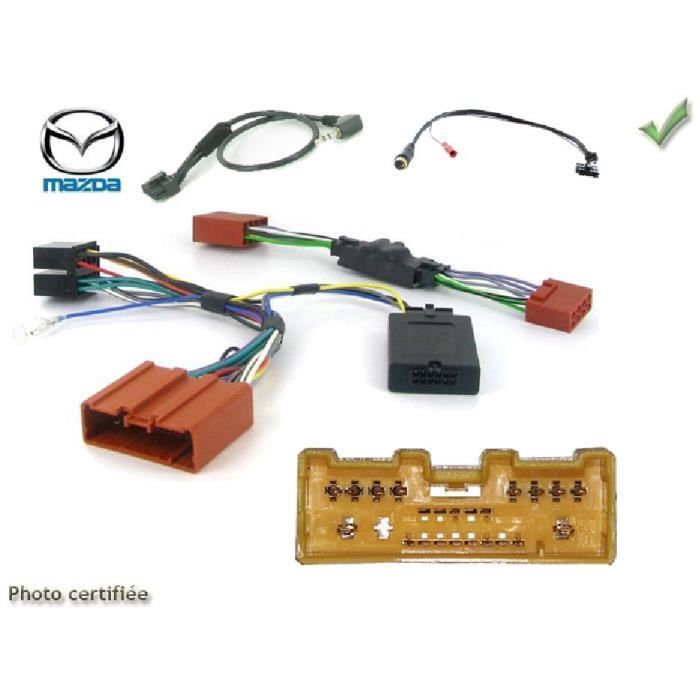 Interface Cde au Volant Mazda 3/ MX-5 05-15 Sans ampli Pioneer/ Sony - ADNAuto - ADN-CAV