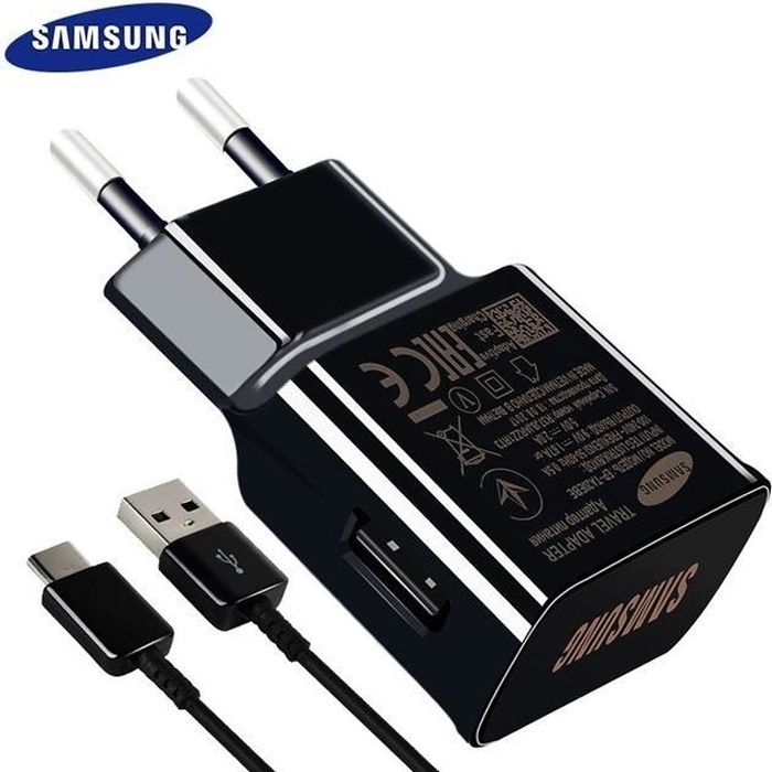 Samsung S8 S9 plus note9 chargeur rapide d'origine connecteur rapide 9V1.67A EU S9
