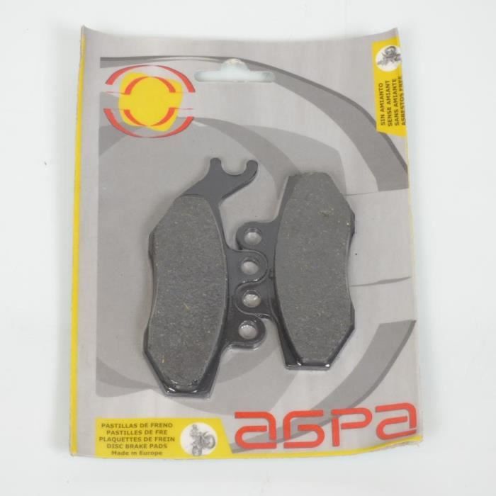 Plaquette de frein AGPA pour Scooter Peugeot 200 LXR 2009-2013 AV Neuf