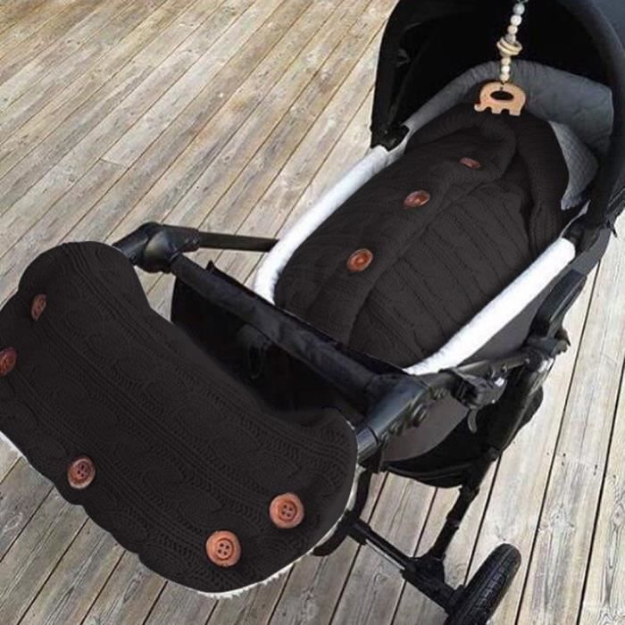 Soins bébéSac de couchage à langer pour bébé, sac de couchage mignon, poussette Wrap + Glovers YXP90905641BK_YOU