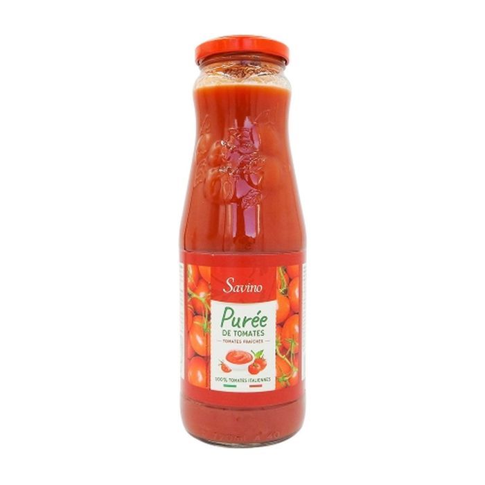 Purée de tomates fraîches - Les Saveurs de Savino - pot 690g