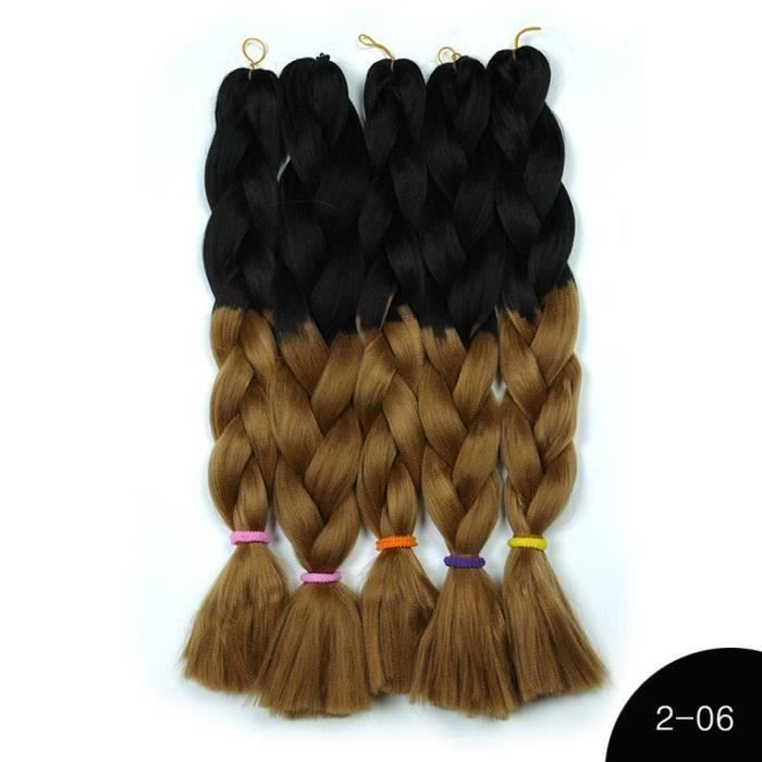 Perruque de modeFiber Material Braids Bulk Hair Braiding Hair Style Synthetic Hair Crochet BraidQXH71019087F_SAN691 ma49108