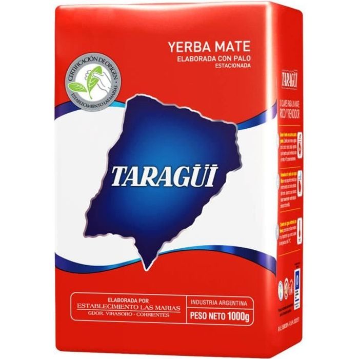 Yerba Mate Taragui Roja 1 kg