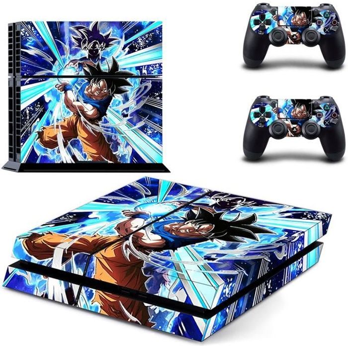 Dragon Ball PS4 Skin Vinyl autocollant Decal Sticker pour Sony Playstation 4 Console + 2 Kits pour manettes 01