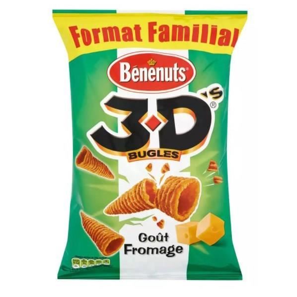 LAY'S Benenuts 3D Bugles Goût fromage - Format familial - 150 g