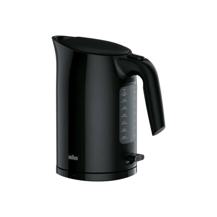 Braun PurEase WK 3100 BK Bouilloire 1.7 litres 2200 Watt noir