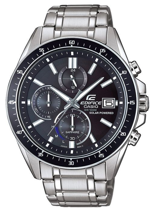 CASIO - Montre en acier inoxydable - EDIFICE - Gris