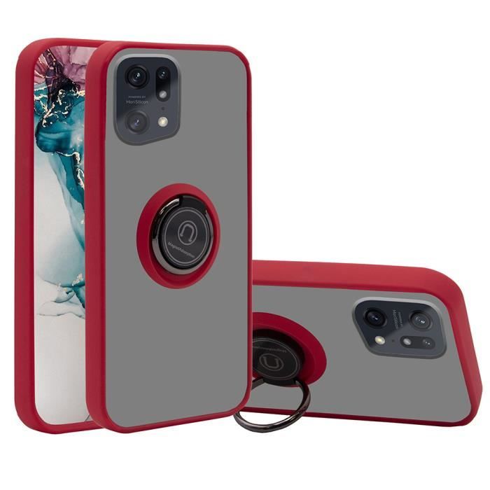 Coque Oppo Find X5 Pro 5G - Rouge
