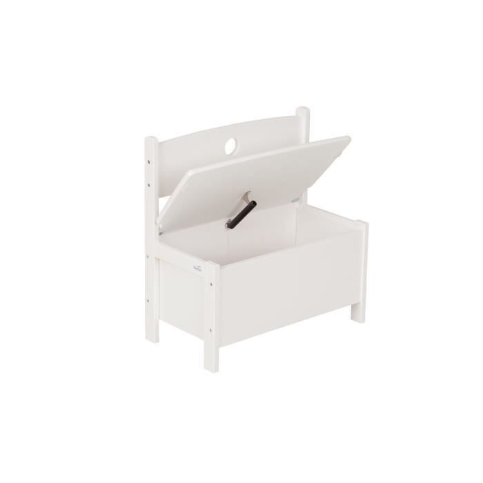 Banc coffre à jouets Pepino Weiß