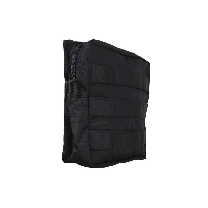 Pochette utilitaire MOLLE moyenne noir - Kombat Tactical