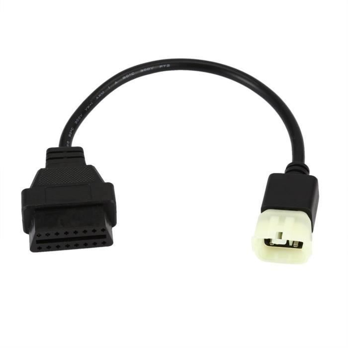 Adaptateur pour KTM OBD2 vers OBD1 6 broches - Compatible TUNEECU - Spécial Moto