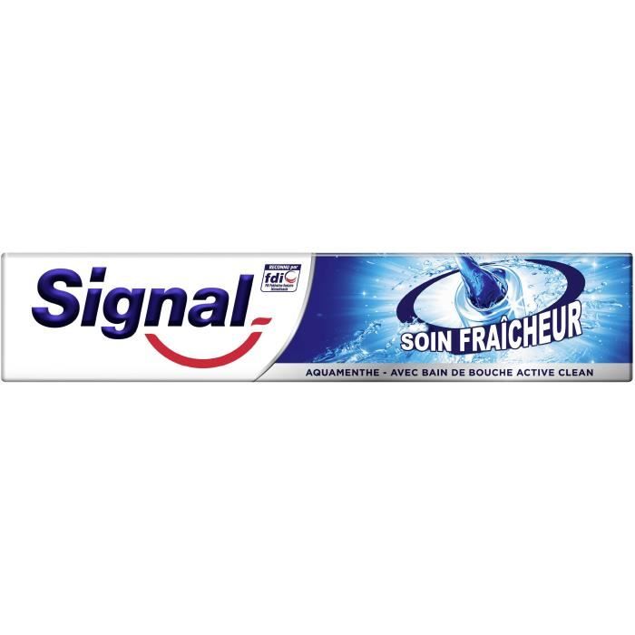 SIGNAL Dentifrice - Soin Fraîcheur - Aquamenthe - 75 ml