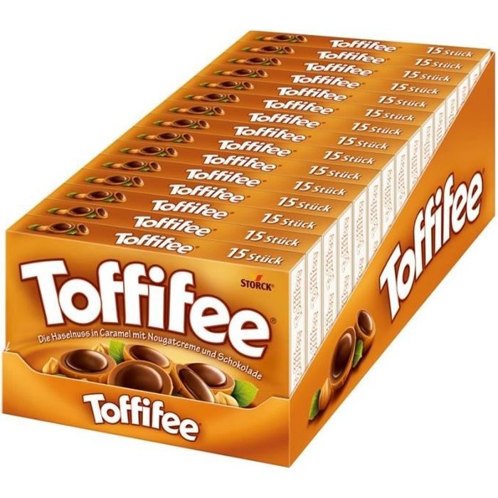 Storck Toffifee, praliné, chocolat, 15 paquets de125gr