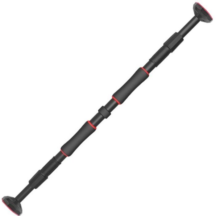 GEEMAX Barre de Traction Réglable de Fitness à Domicile noir