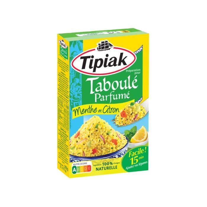 Préparation taboulé menthe citron Tipiak - 350 g