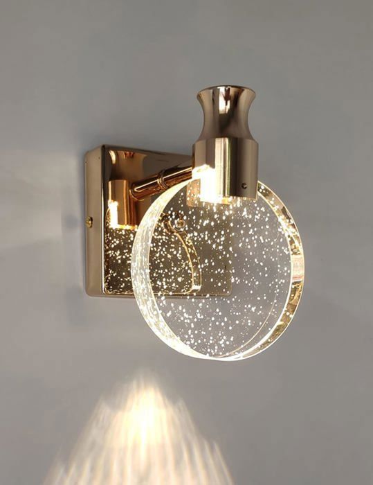 Applique en cristal applique dintérieur de luxe de style scandinave