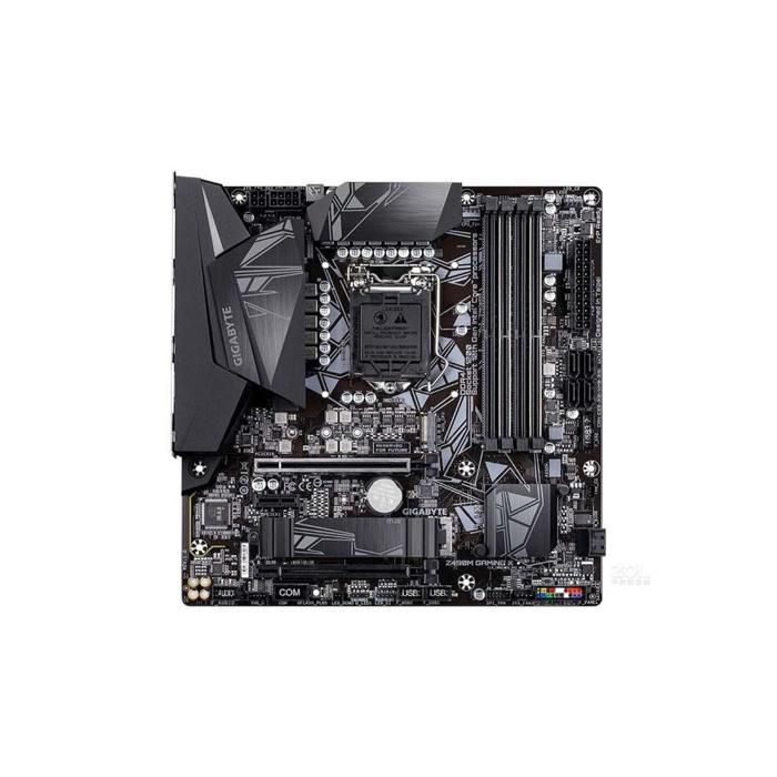 Carte mère GIGABYTE Z490M GAMING X Intel Z490 Socket LGA1200 4xDDR4 SDRAM 128GB Micro ATX - Gigabyte