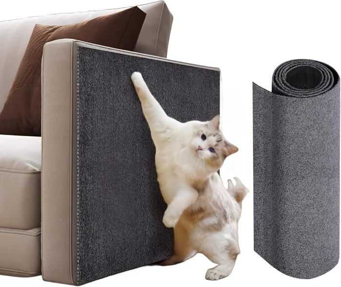 Meilleurs prix pour Protection Canape Chat Anti Griffe,Griffoir Chat Canapé Auto-adhésifs,Tapis à gratter Autocollant pour Chat,Protecteur de Rayure