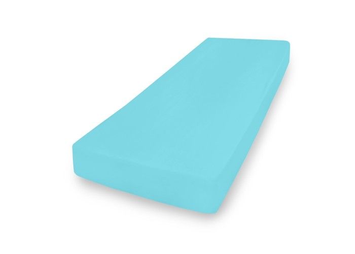 Drap-housse - MATEX - PREMIUM - 110x190/120x200 cm - Coton - Turquoise_31