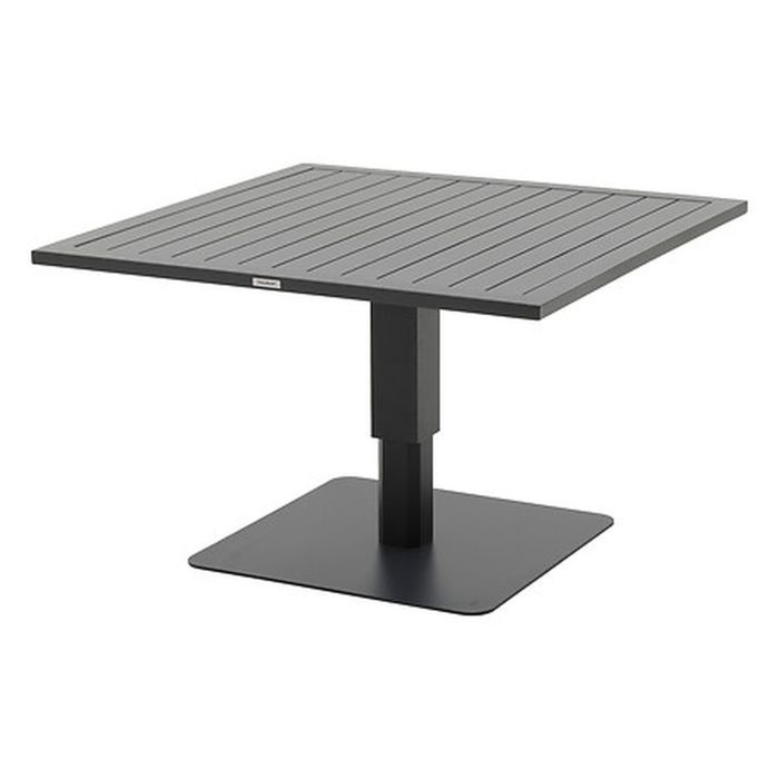 Table de jardin relevable carrée en aluminium SALIMIA - vue 2