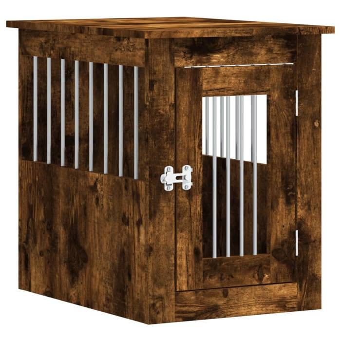 Meilleurs prix pour Meilleures Meuble de cage - SHOP - Niche pour chien pour chiens chêne fumé 45x62x59 cm SSD7252638