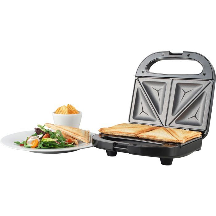 Moulinex SM1561 Plaque Électrique Sandwich Ultracompact - Grille-Pain 700W Argent