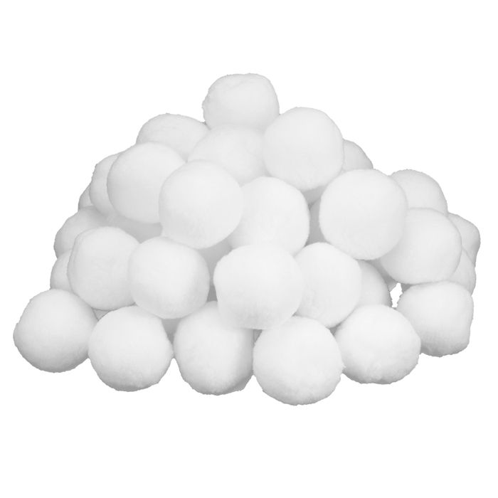 50 Pièces Boules De Neige Imitation 7cm - Fausses Boules Neige Polypropylène Pour Jeu Intérieur Et Décoration Noël