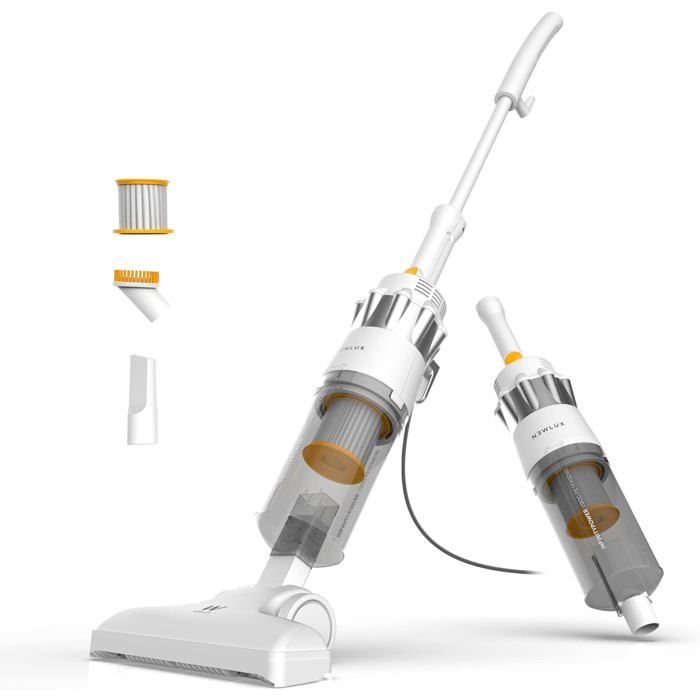 Aspirateur Balai avec câble 2 en 1 V900Vertical et à Main800 Wréservoir 2 L165 KpaTriple Sist.Filtration (F.HEPA)5m daction