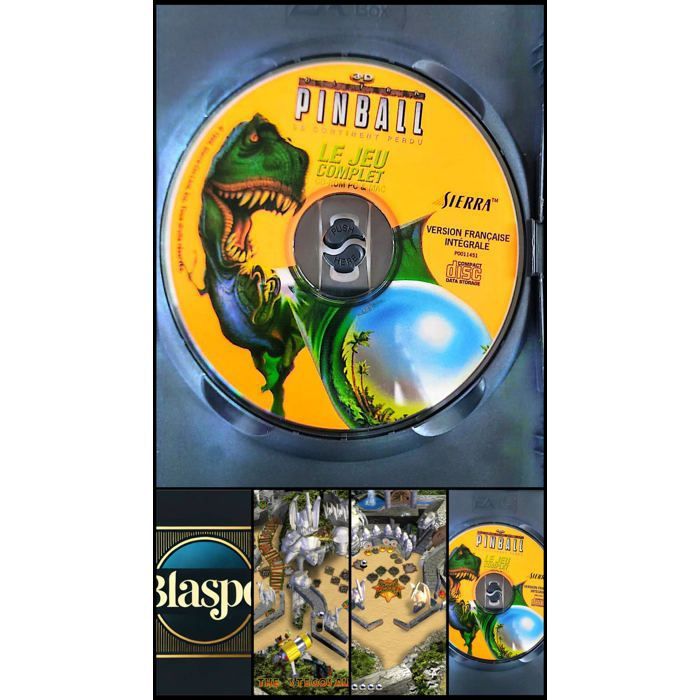 3D Ultra Pinball Le Continent Perdu Jeu PC Mac Cd-Rom Seul Français Sierra Occasion