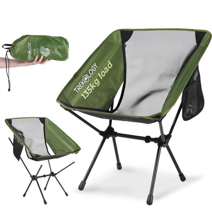 Chaise de Camping Légère Yizi Go- Chaise de Camping Pliable et Portable - Structure en Aluminium Chaise Ultralégère de Bivouac - p