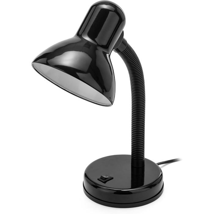 Lampe De Chevet Lampe De Bureau Compacte À Bras Orientable Ampoule E27 Et Led 40W Non Incluse Lampe De Table De Nuit Lecture[EC17]