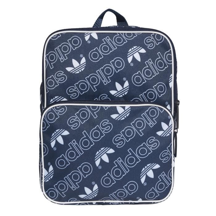 sac à dos adidas logo graphic - bleu marine/blanc - tu