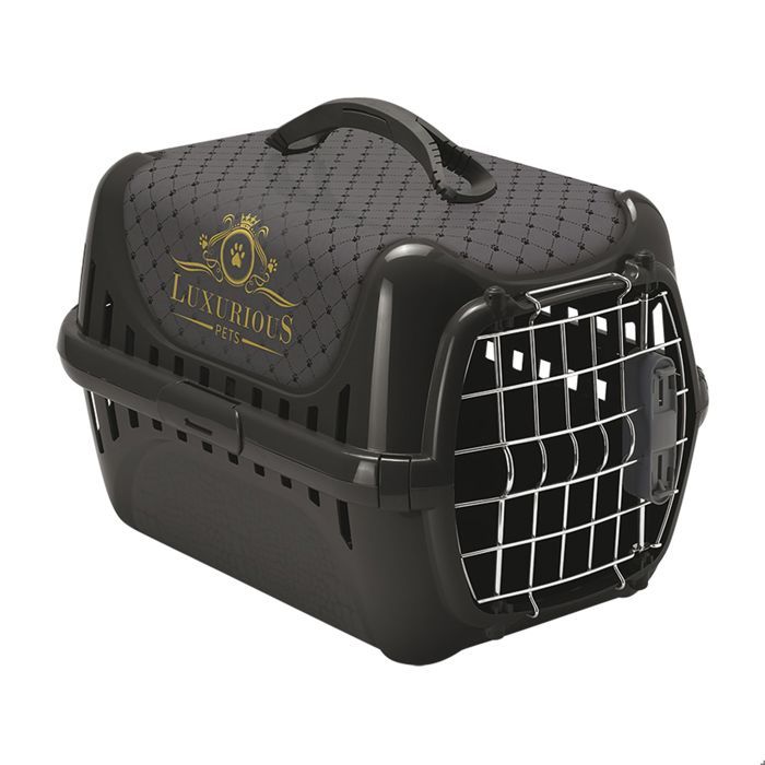Panier de transport Trendy Runner Luxurious M Doré,Noir