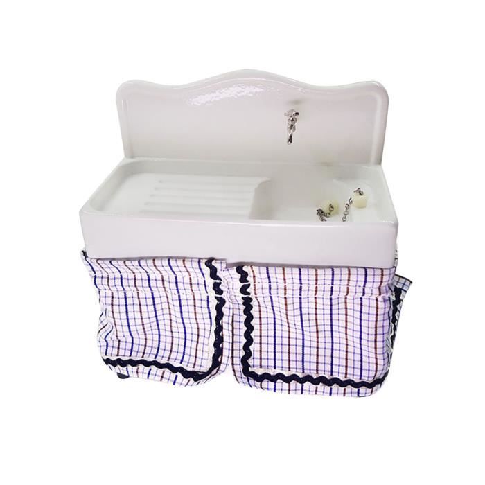 Ensemble d'armoires de cuisine pour maison de poupée 1/12 Comptoir de
