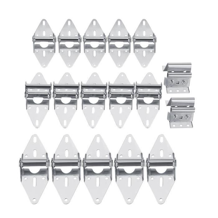 Lot De 22 Manchons à Rouleaux Silencieux Pour Charnières De Porte De Garage (ID 11mm, OD 12mm, L 80mm) - Neuf
