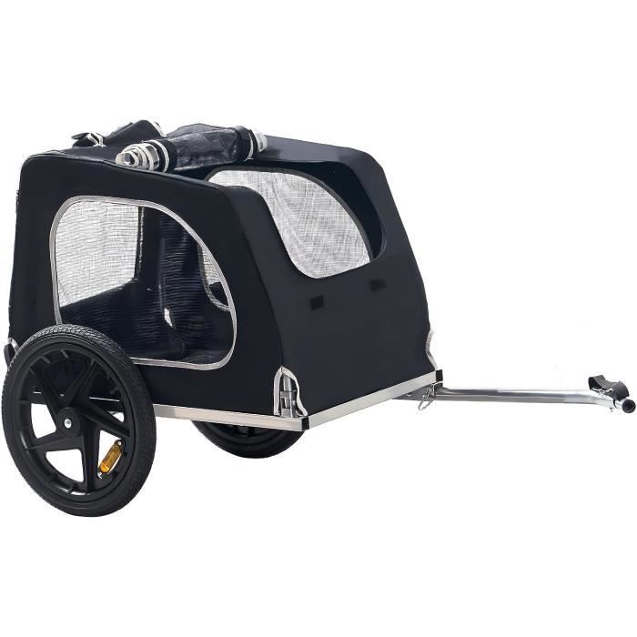 NEED remorque vélo pour chien, pliable, avec laisse réglable, adaptée
