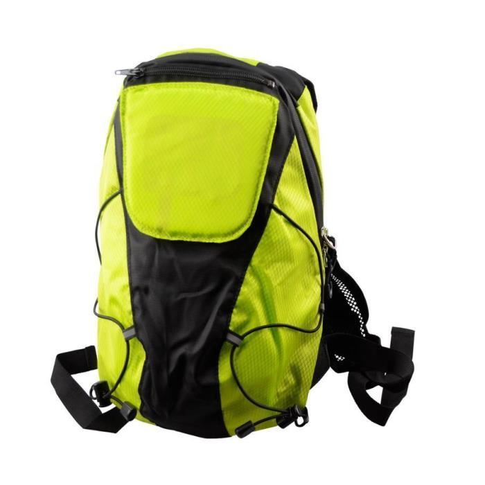 Sac à dos avec signalisation intégrée indicateur direction tel.cintre Optimiz SS FI - jaune - 360x210x150 mm