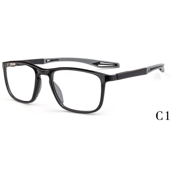 Lunettes de Myopie pour Homme Montures TR90 Styliste de Marque 0.5 0.75 1.0 2 6 C1 myopia 325