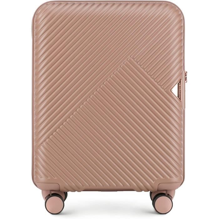 Valise Cabine Rigide Polycarbonate TSA 20'' 24'' 26'' - Cadre Aluminium, Roues Silencieuses