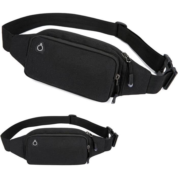 Sac Banane Homme Femme, Sac Banane Étanche, Sac Ceinture Mode, Sac Banane Sport, Avec Prise