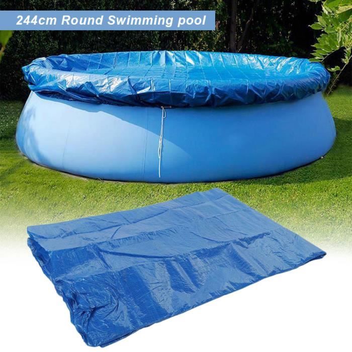 Couverture De Piscine D Hiver Ronde Pour Piscine De Taille Diametre Applicable 305cm Achat Vente Couverture Bache Couverture De Piscine D Hiv Cdiscount