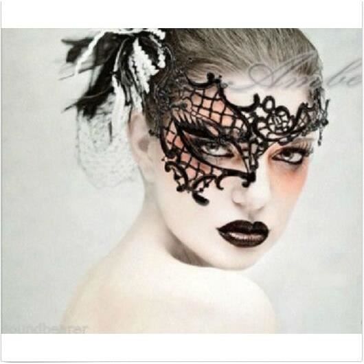 Coolwife Masque Demi-Visage Fantôme De L'Opéra Vintage - Masque Bal Masqué