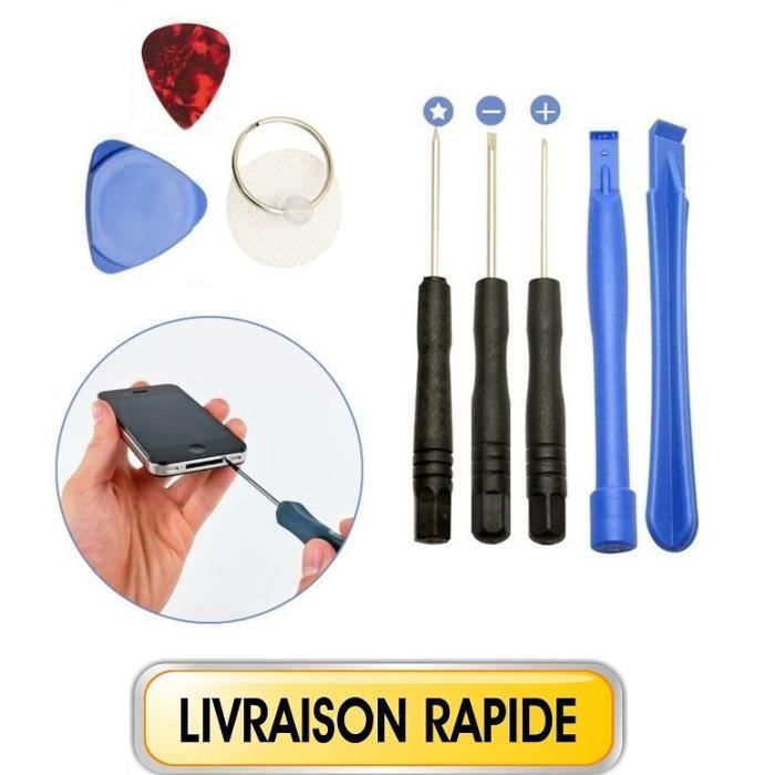 Kit Outils Réparation IPhone SWS - Tournevis Et Outils De Démontage Pour IPhone 3 à IPhone 6s Plus (8 Pièces)