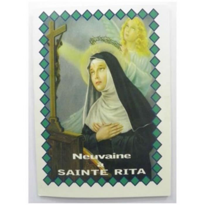 Livret de neuvaine SAINTE RITA Cdiscount Librairie
