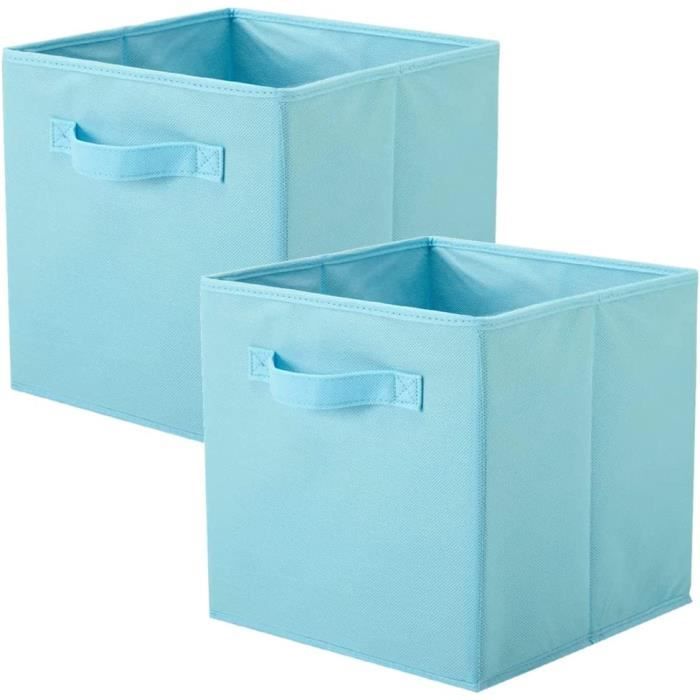 Cube de rangement pliable en tissu pour une utilisation en forme de