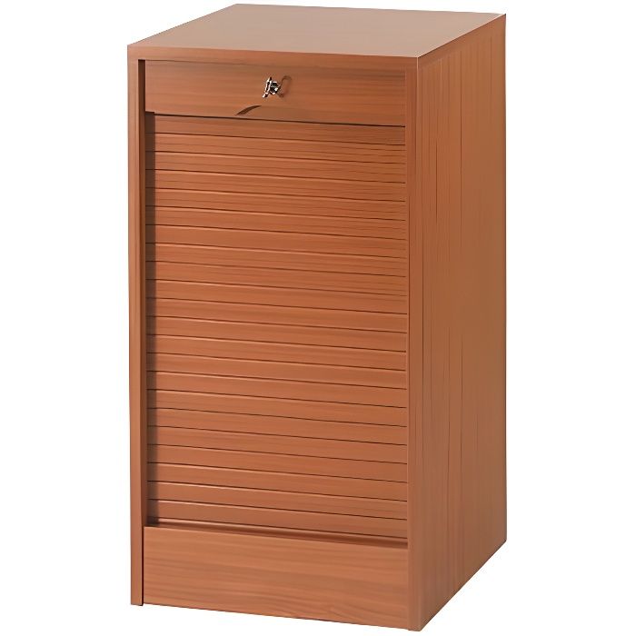 Classeur Simple Hauteur 80 Cm Rido Merisier Achat Vente