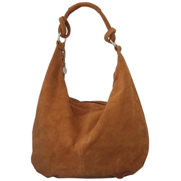 Sac en daim camel sales
